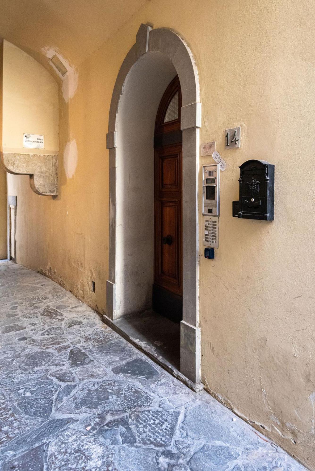 Signoria Apartment With Patio Florenz Exterior foto