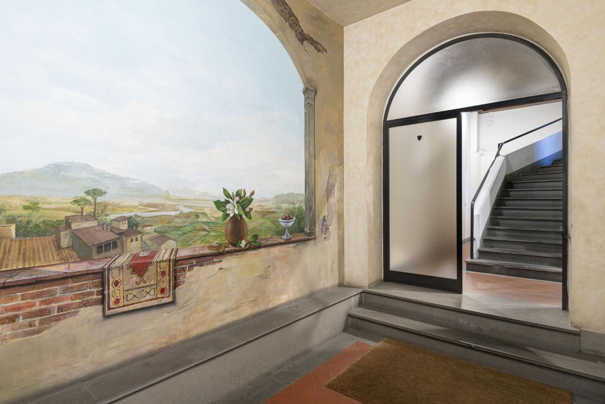 Signoria Apartment With Patio Florenz Exterior foto