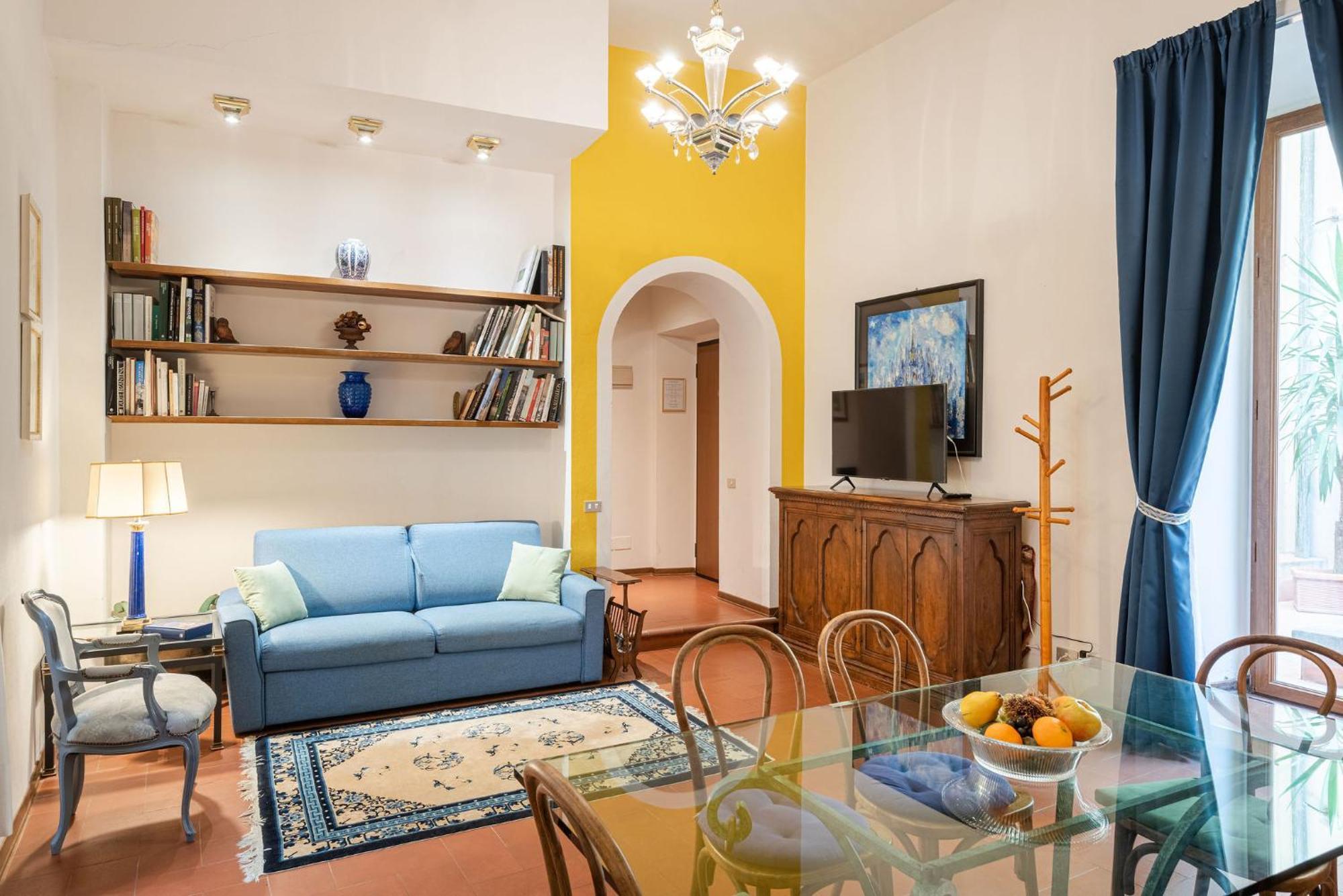 Signoria Apartment With Patio Florenz Exterior foto