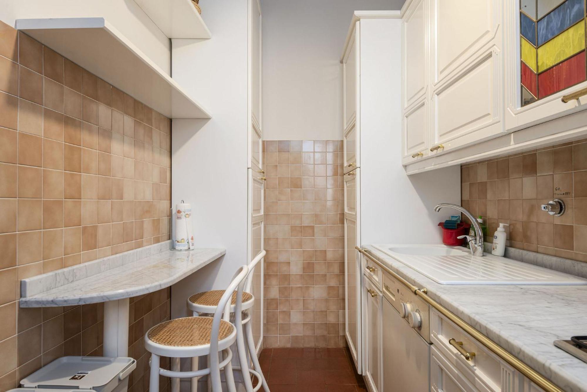 Signoria Apartment With Patio Florenz Exterior foto